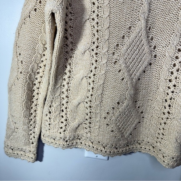 Banana Republic Vintage Wool Angora Rabbit Hair Cashmere Vneck Knit Sweater - Picture 3 of 11